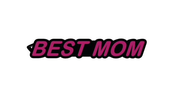Μπρελόκ Κλειδιών "Best Mom"