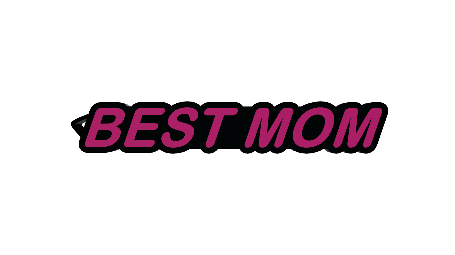 Μπρελόκ Κλειδιών "Best Mom"