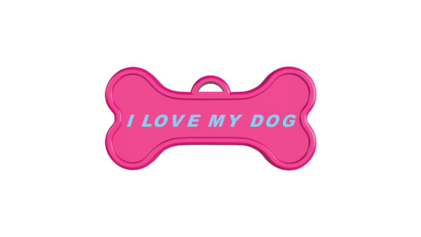 Μπρελόκ Κλειδιών“I love my Dog”