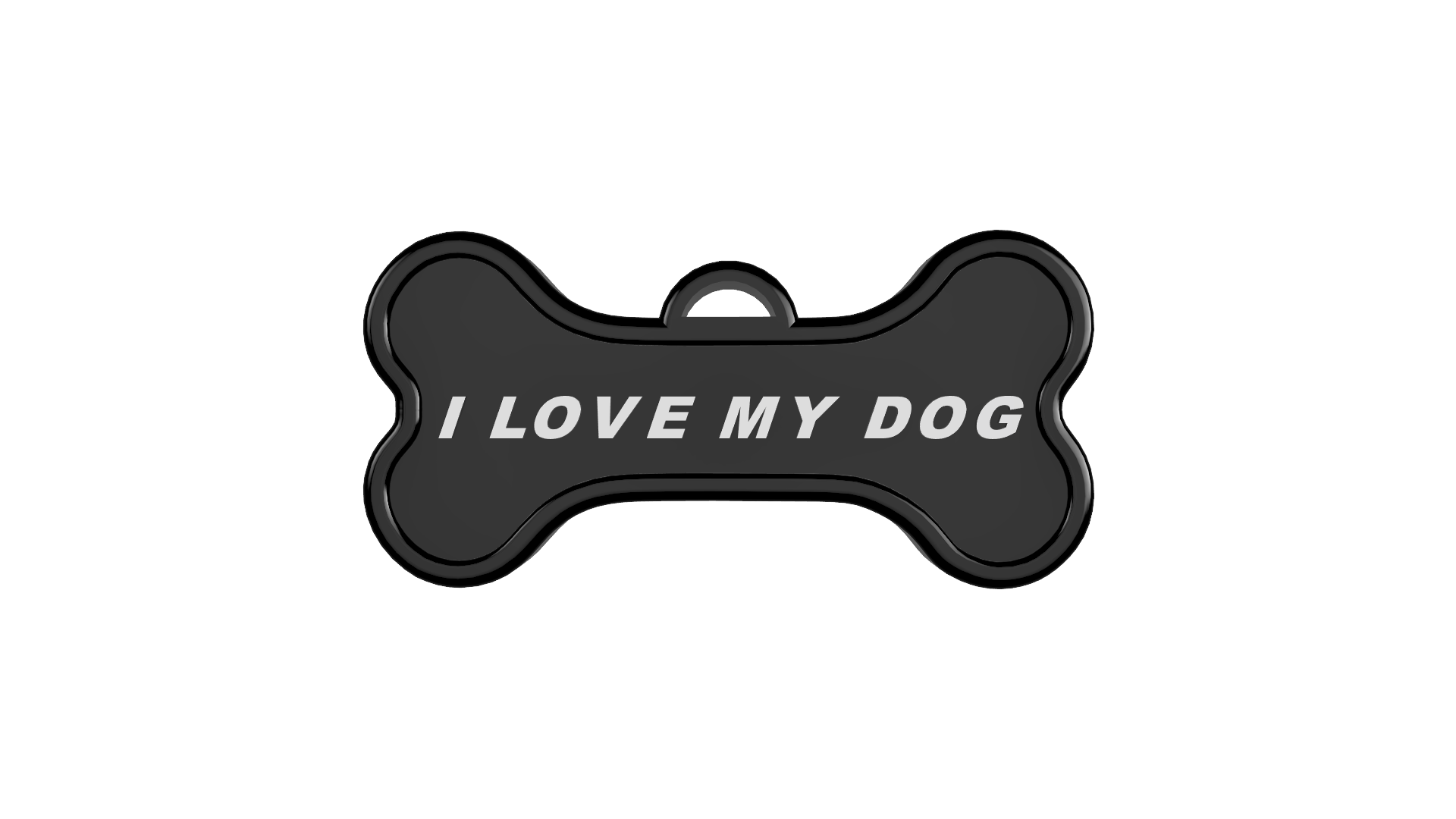 Μπρελόκ Κλειδιών“I love my Dog” - Image 3