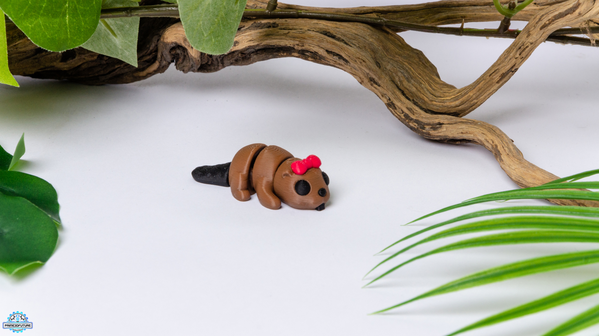 Μπρελόκ κλειδιών ''Baby Beaver Female"