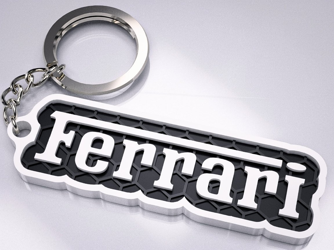 Μπρελόκ αυτοκινήτου "FERRARI"