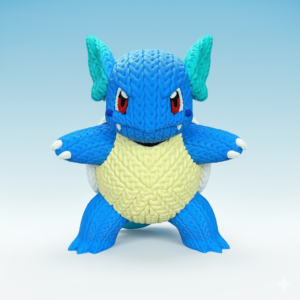 Fan Art "Wartortle knitted"