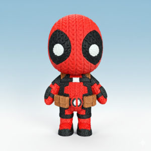 Fan Art "Deadpool Knitted"