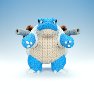 Fan Art "Blastoise Knitted"