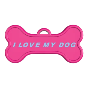 Μπρελόκ Κλειδιών“I love my Dog”