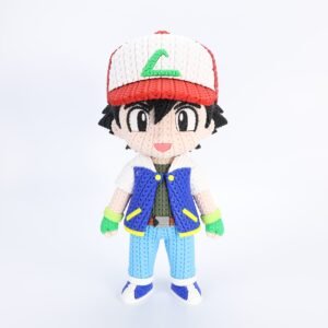 Fan Art "Ash Ketchum knitted"
