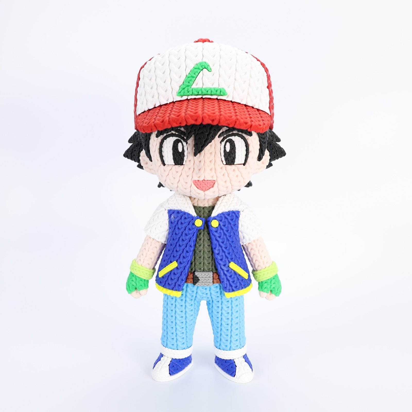 Fan Art "Ash Ketchum knitted"