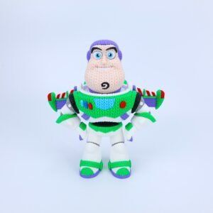 Fan Art "Buzz Lightyear knitted"