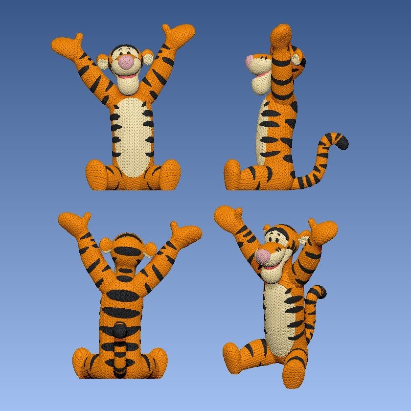 Fan Art "Tigger knitted" - Image 2