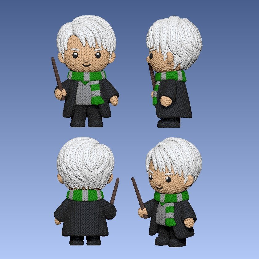 Fan Art "Draco Malfoy Knitted" - Image 2