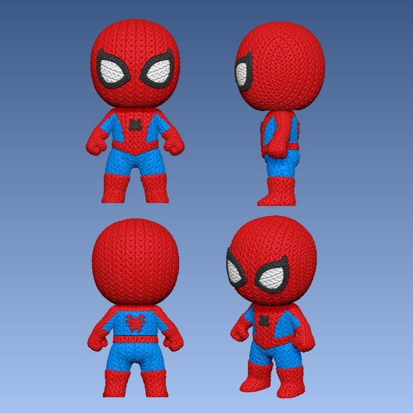 Fan Art "Spider-Man Knitted" - Image 2